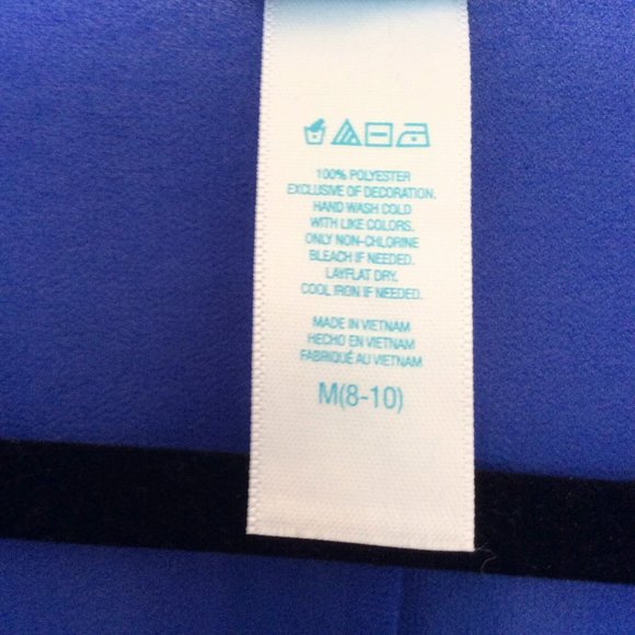 Coastal Blue Tasselled Maxi Swimsuit Coverup Size Med (8-10) NWT - Picture 11 of 11